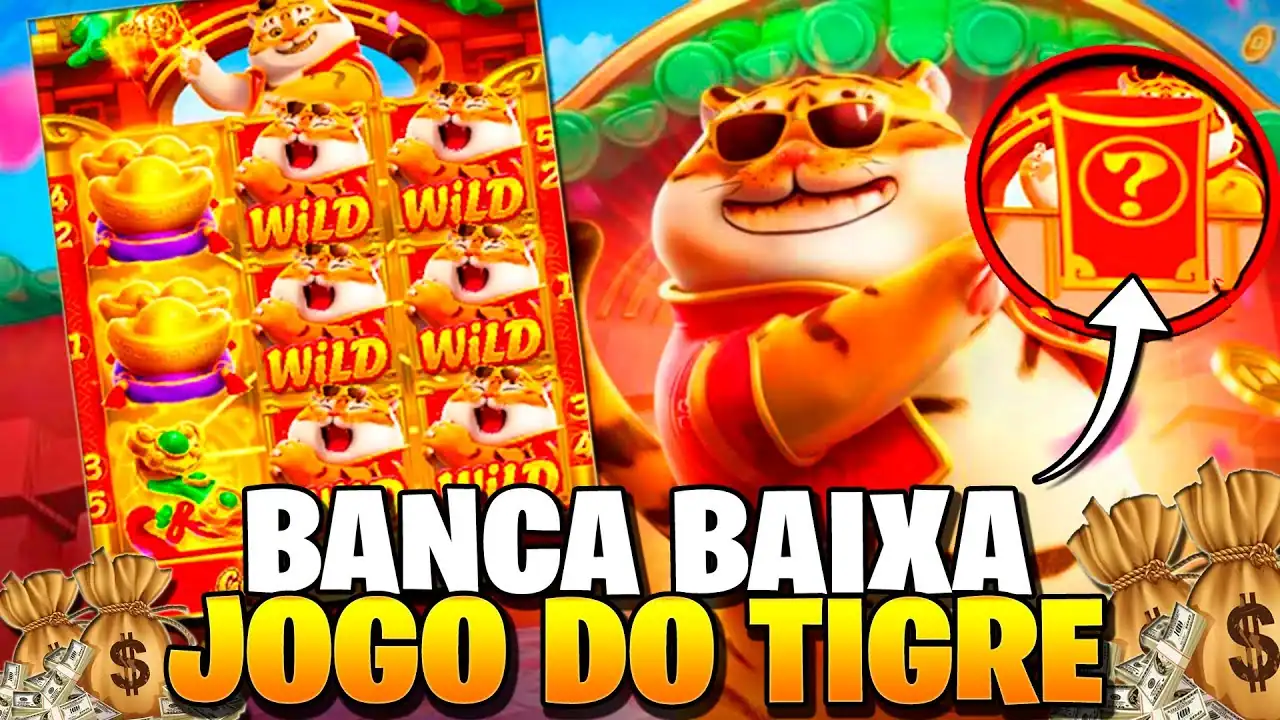 Símbolos Fortune Tiger 56w - Tigre Dourado e Wild Symbols